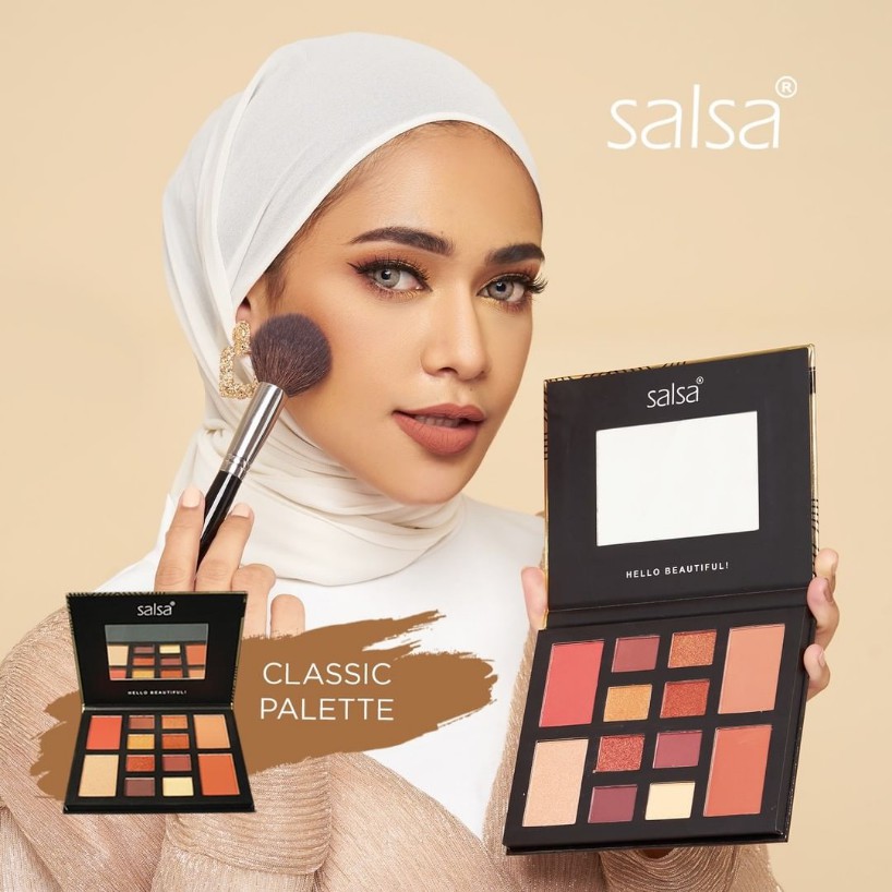 ⭐BAGUS⭐ SALSA RHAPSODY FACE PALLETE | Palet Make Up