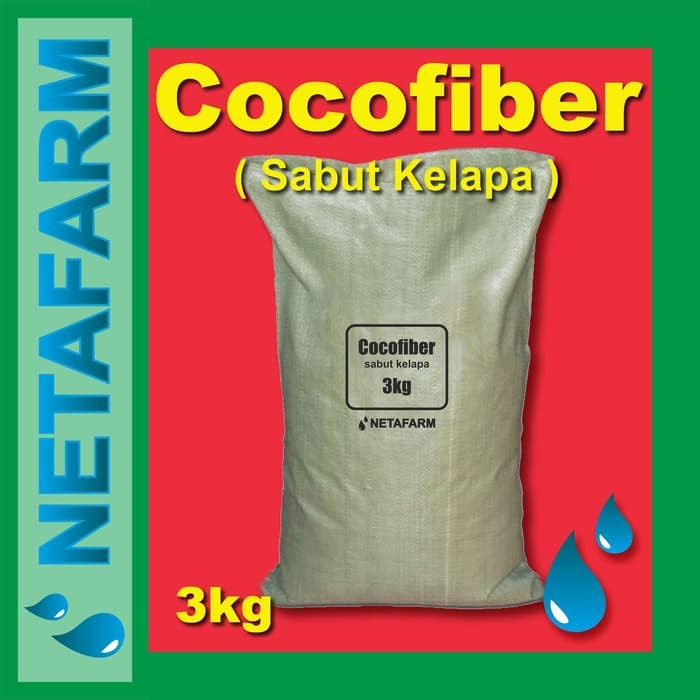 Coco Fiber Cocofiber Serat Sabut Kelapa 3kg