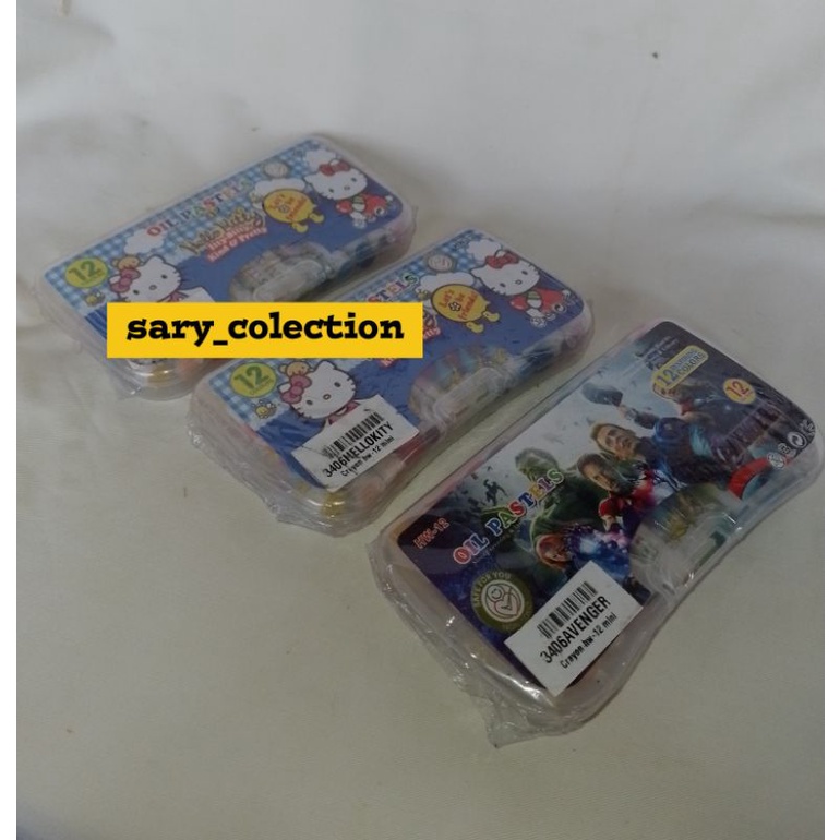 

Crayon HW - 12 MINI / OIL PASTELS