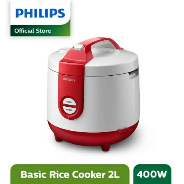 PHILIPS rice cooker 2L HD 3119 / HD3119 GARANSI RESMI