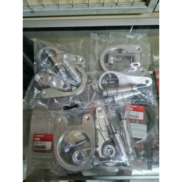 bracket steering damper ninja rr