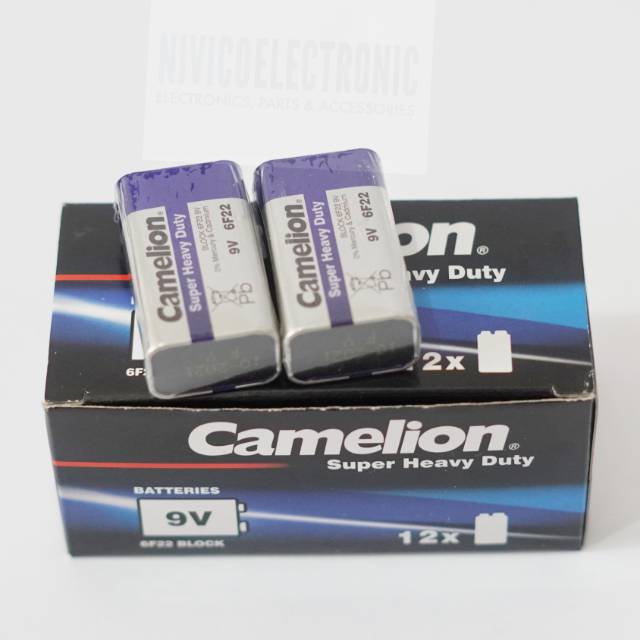 Baterai kotak 9v camelion