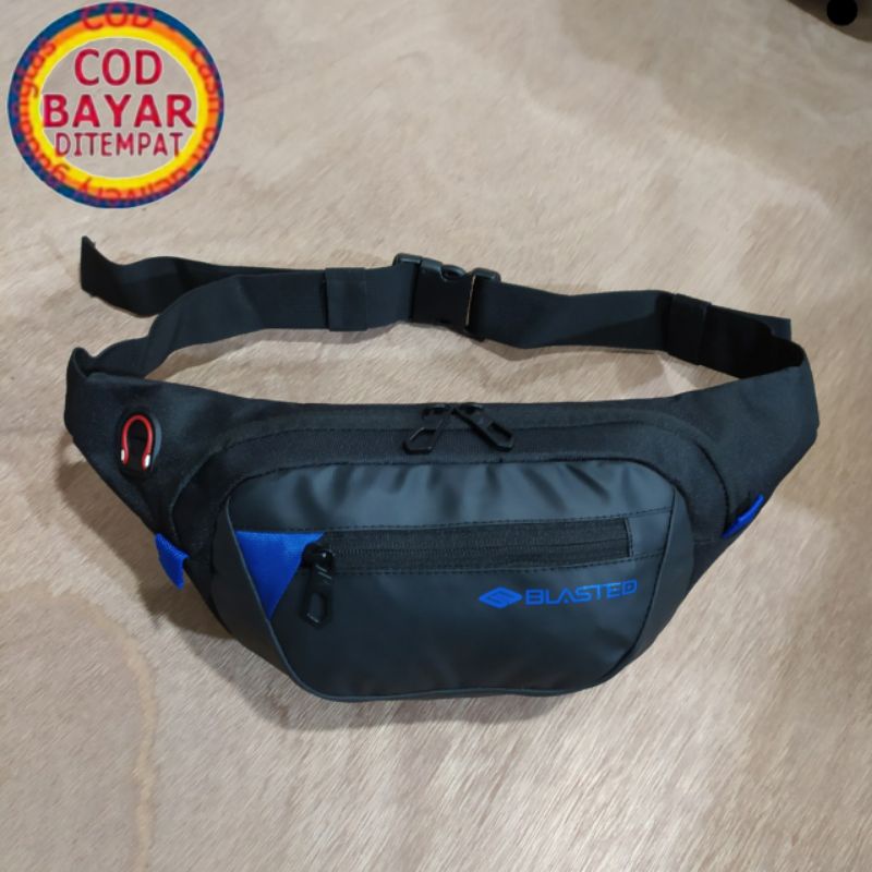 Tas waistbag  tas pinggang gaul  BLASTED 4448