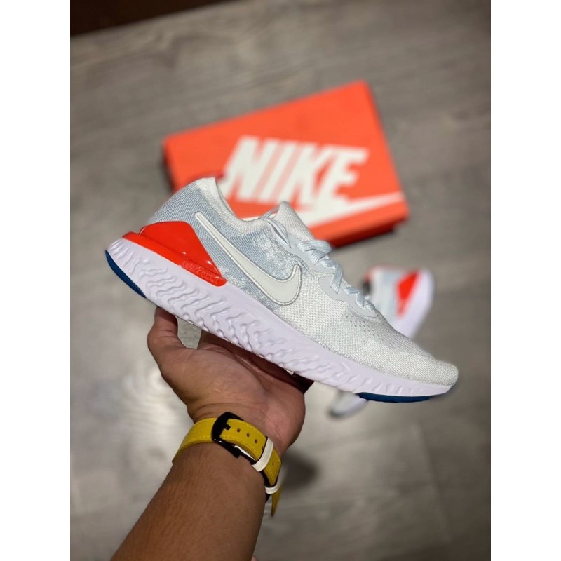 SEPATU NIKE - NIKE EPIC REACT 2 " WHITE PEACH " - SEPATU OLAHRAGA PRIA WANITA - SEPATU RUNNING NIKE