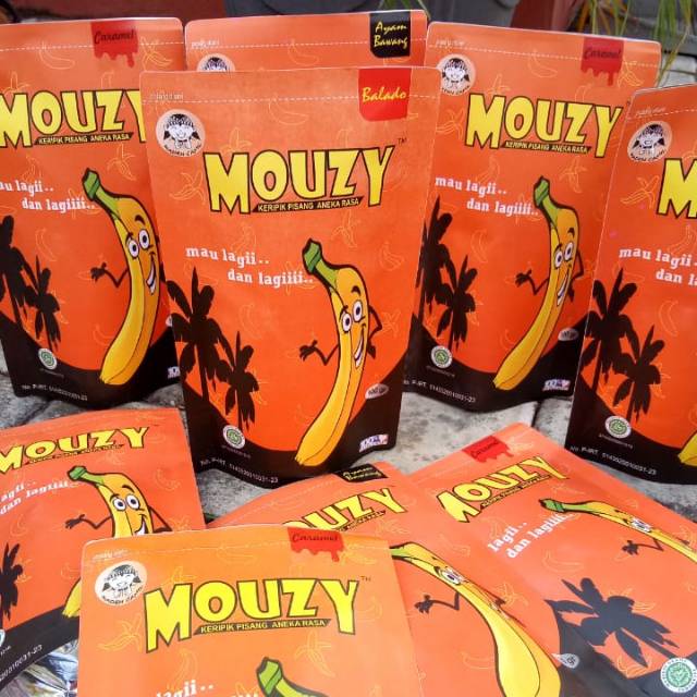 

Snack keripik pisang Mouzy