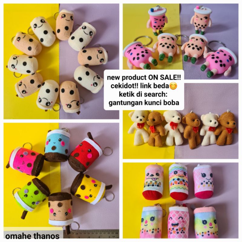 Aneka Gantungan Kunci Viral BISA PILIH MOTIF/gantungan replika miniatur snack/icecream/minuman/mie cup/samyang/boba/ganci snak/snek/rokok/eskrim/ganci unik/bts/gantungan kunci unik lucu murah kekinian/ganci seribuan/suvenir souvenir nikah murah-8
