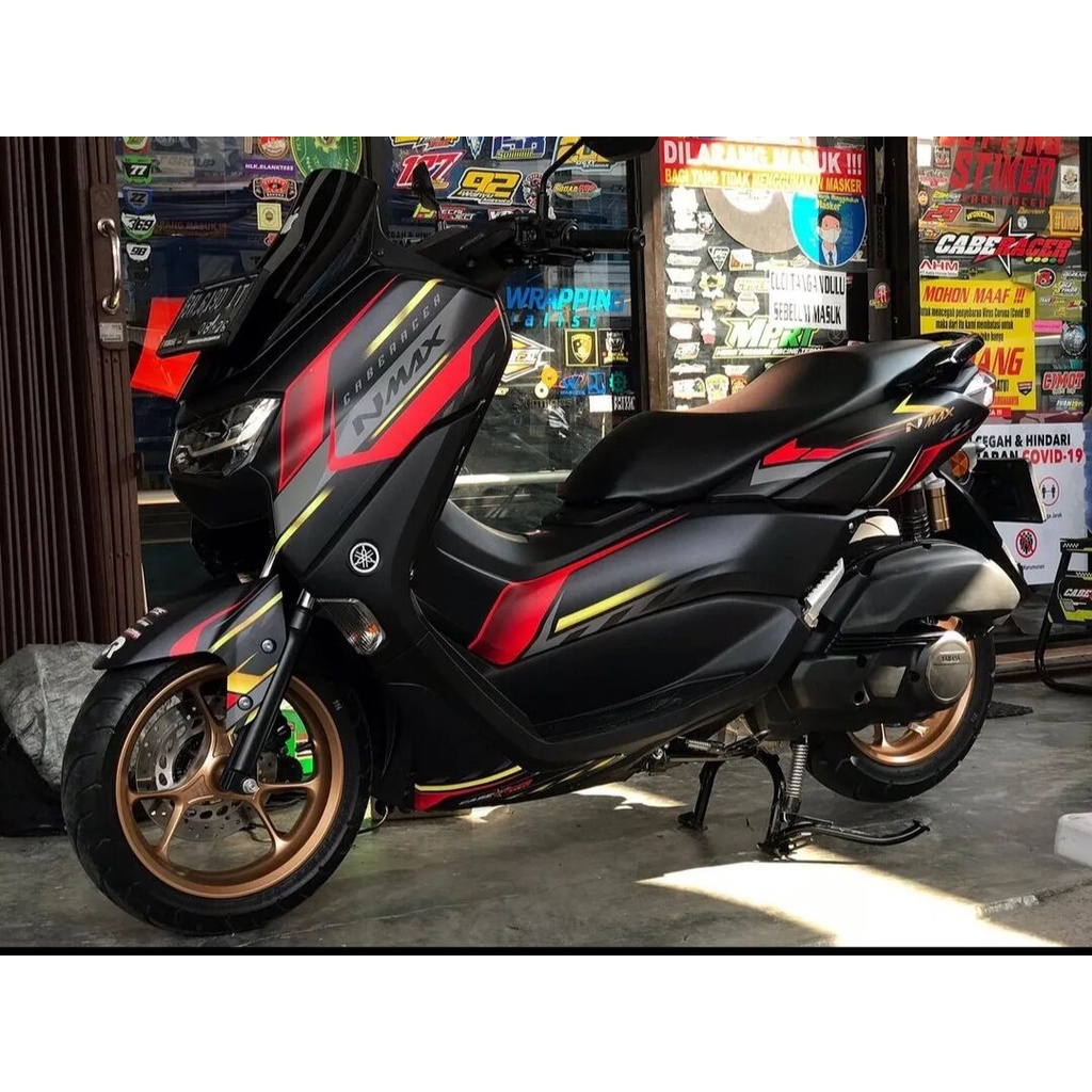 Decal nmax new full body sticker variasi motor nmax new