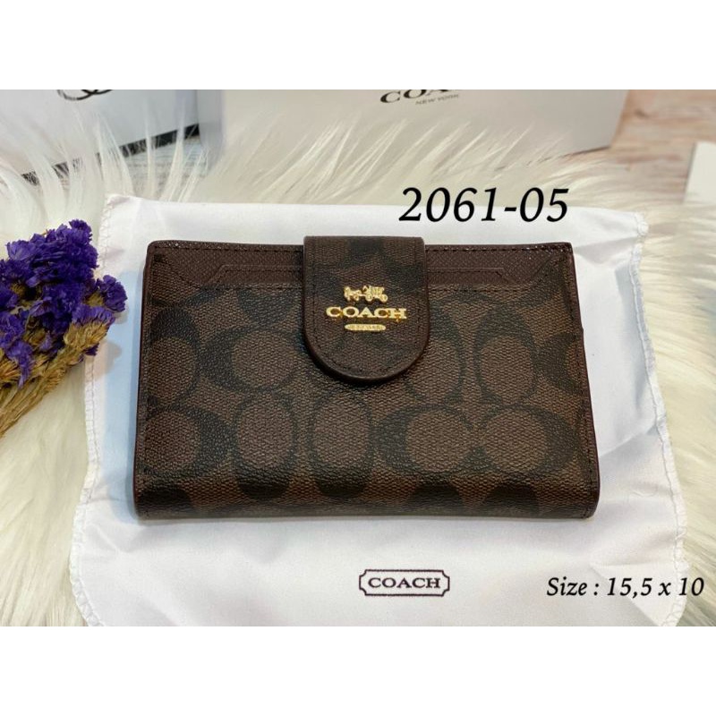 New Dompet 2061 Lidah Kombi Zipper Brand Freee Box Import Semprem