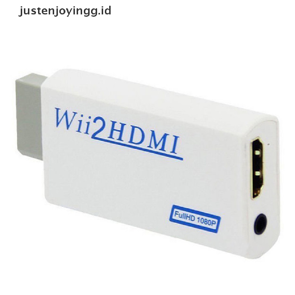 Adaptor Konektor Konverter Upscaling Dengan 3.5MM HD Wii Ke HDMI 1080P / 720P