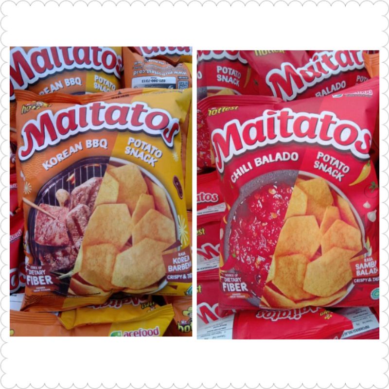 

MAITATOS POTATO SNACK Mr. Hottest 70 gram