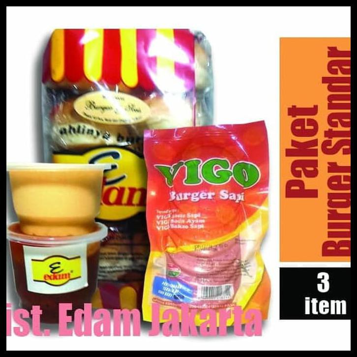 

Terjamin Paket Edam Burger Standard