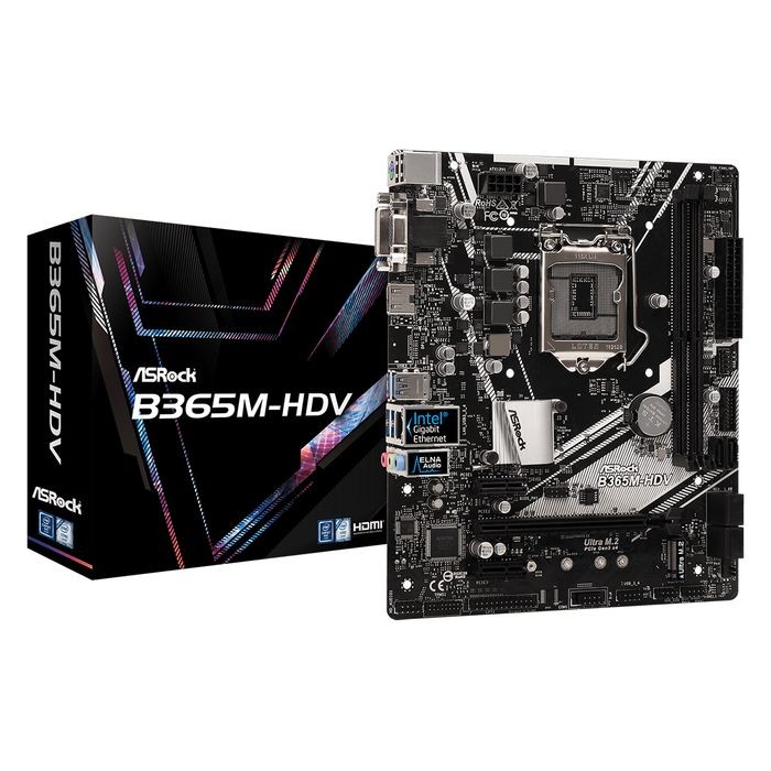 Asrock B365M-HDV Socket 1151 Intel® Gen 9th 8th Resmi