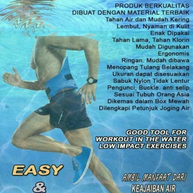 SWIM FLOATING BELT Berenang Lebih Aman Didalam Air