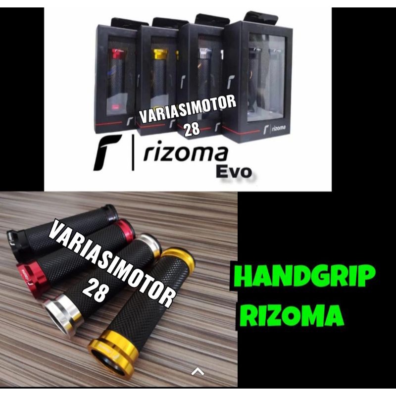 HANDGRIP RIZOMA EVO ORIGINAL GRIP RIZOMA NEW CNC ASLI
