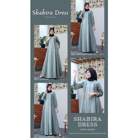 Shabira dress cantik by fentahouse ORIGINAL