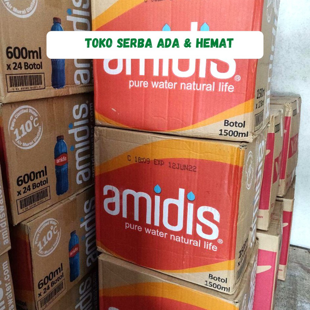 

Amidis 600ml isi 24pcs ( kemasan dus )