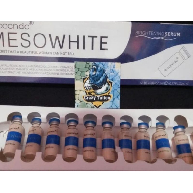 Serum mesowith dermawith serum Bb glow dermapen pemutih wajah perbox