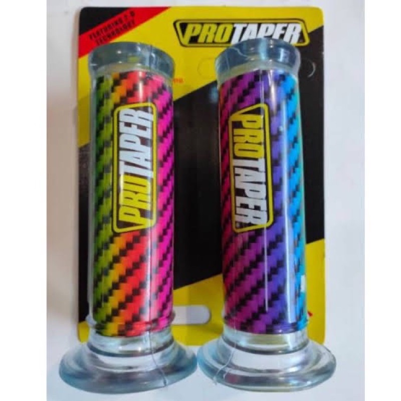 TERMURAH HANDGRIP PROTAPER RAINBOW hand grip handgrip protaper karbon pelangi universal