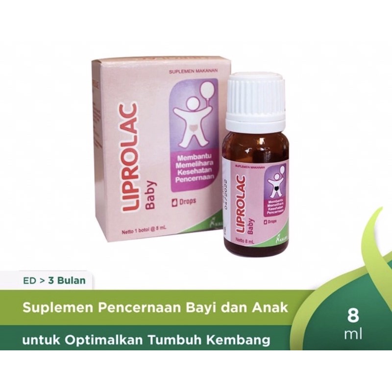 Liprolac baby drop 8 ml ( menghentikan diare pada bayi )