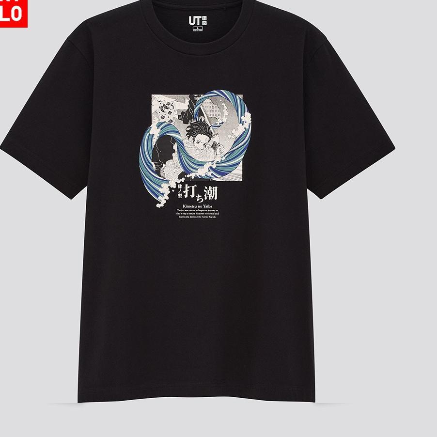 ♥ UNIQLO MANGA UT X DEMON SLAYER Kimetsu No Yaiba / Rengoku vs Akaza Graphic Tshirt - ORIGINAL ❆