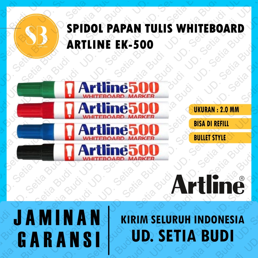 

Spidol Papan tulis Whiteboard Artline EK-500