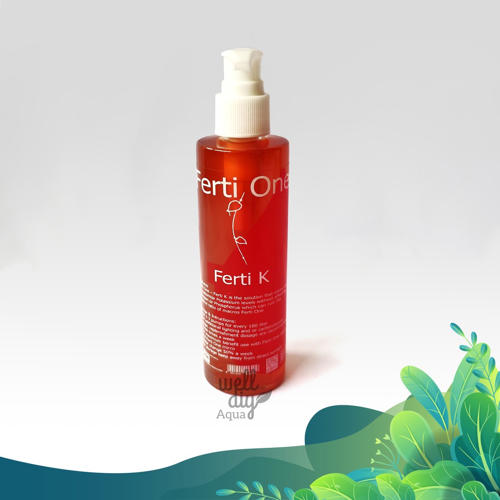 Pupuk Cair Aquascape FERTI ONE Ferti K 200ml &amp; 100 ml