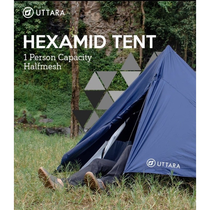 Tarp tent uttara tenda Ultralight tenda tarptent UL small plus dan hexamid 2P