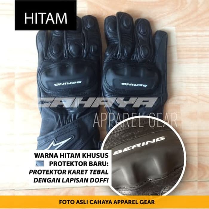 Sarung Tangan Motor Balap   ALPINESTAR BERING   Road Race Murah Keren