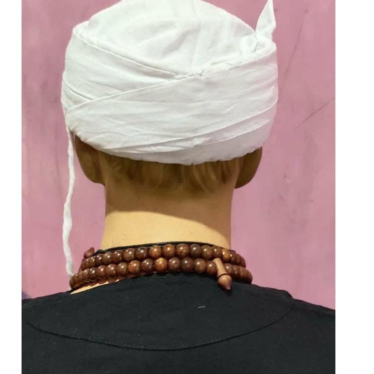 Muraaaahh.. Blangkon candra sumirat premium hitam polos -totopong iket sunda candra sumirat