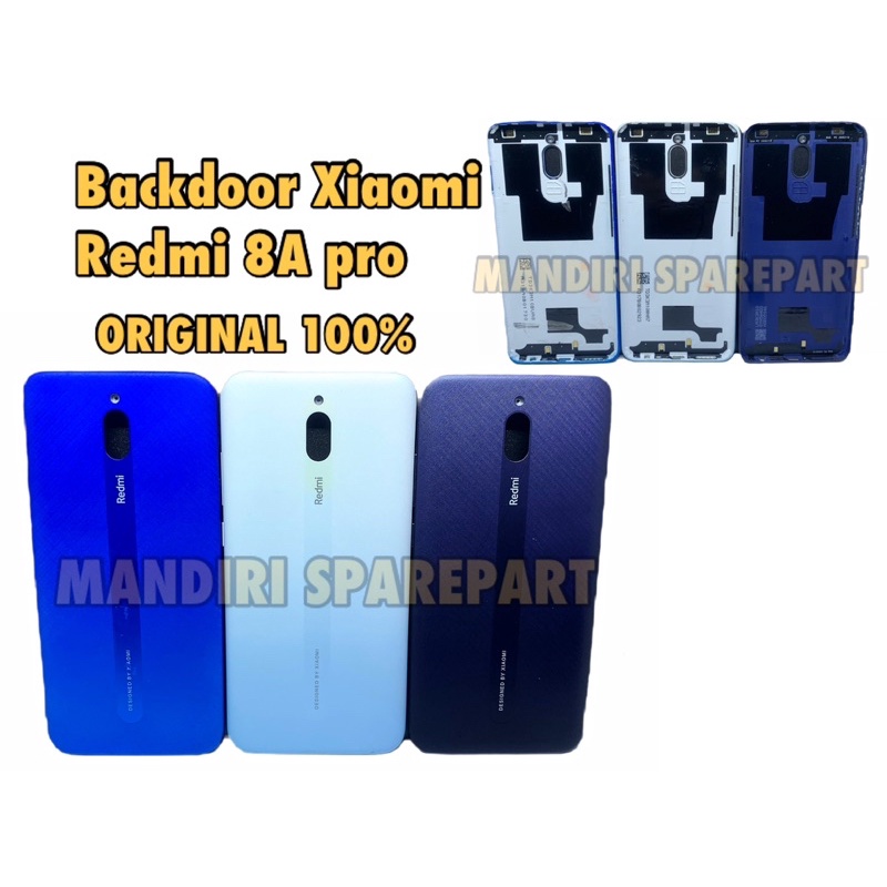 Backdoor Xiaomi Redmi 8A pro Original like new Backdoor xiaomi 8A pro