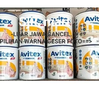 Spesial Harga  CAT  TEMBOK  AVITEX 1  KG  AVIAN  BRAND CAT  