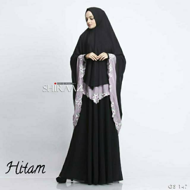Gamis syari Shiraaz bordir 147