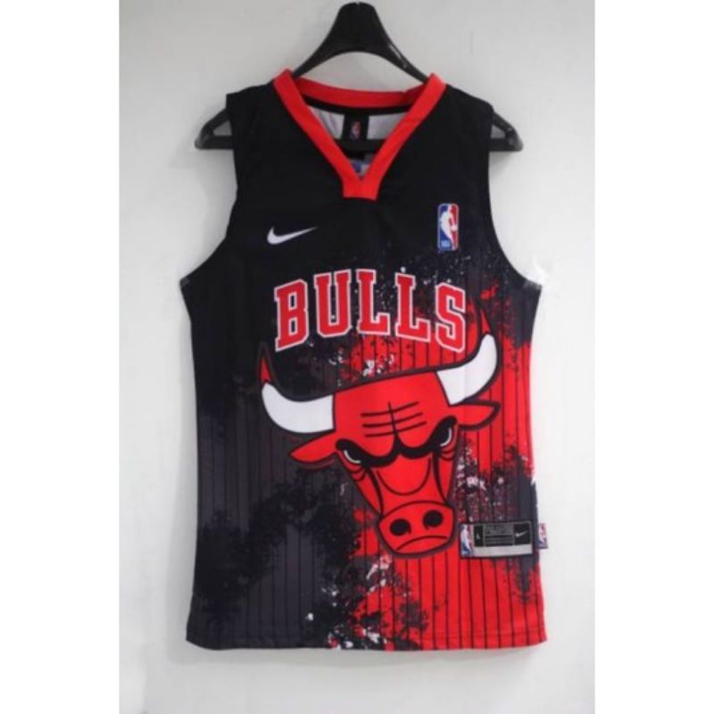 JERSEY BASKET NBA JORDAN BULLS GRADE ORIGINAL CHICAGO