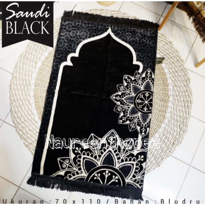 sajadah turki | sajadah polos hitam | sajadah tebal