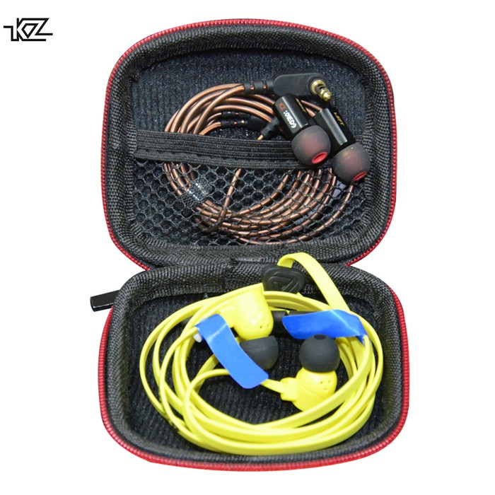 KZ hard case EVA storage earphone