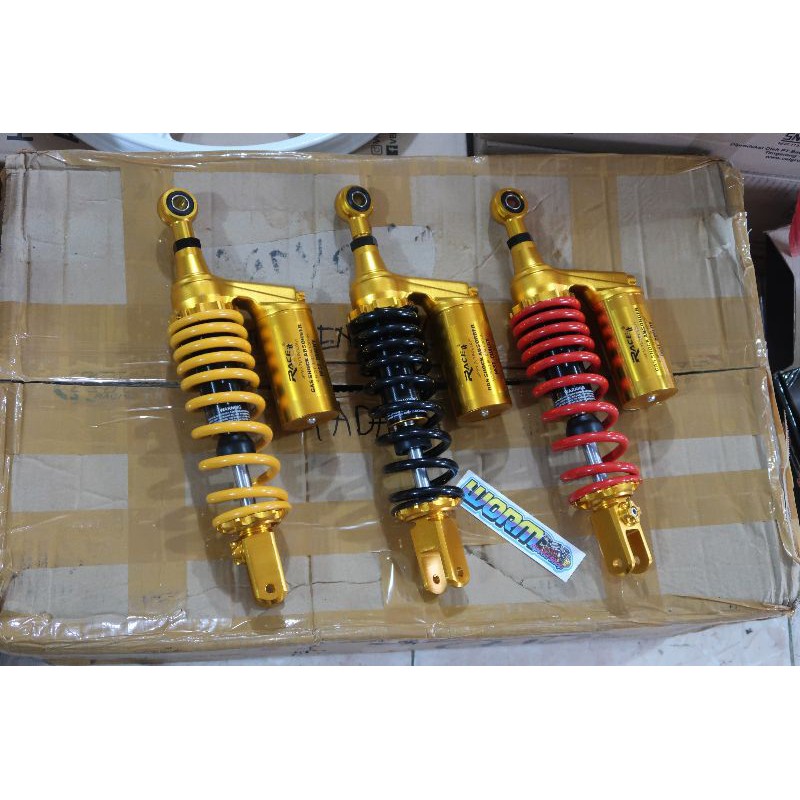 Shock Belakang Race It Copy YSS Matic Ukuran 330MM Beat Scoopy Vario Mio Fino Soul Dll