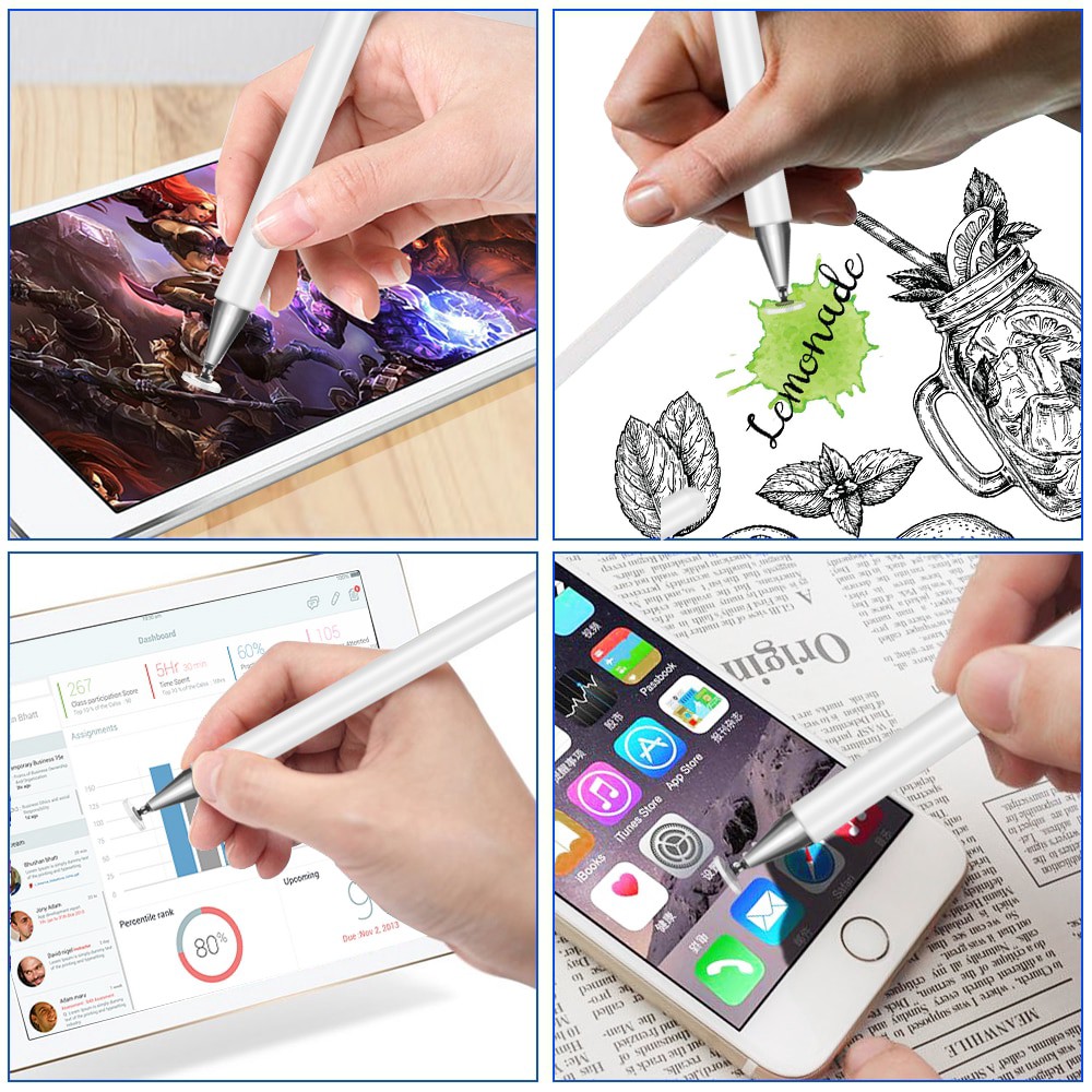 【Beli dua diskon 20%】 Goojodoq Capacitive Stylus Universal Touch Screen Pen For phone &amp; pad