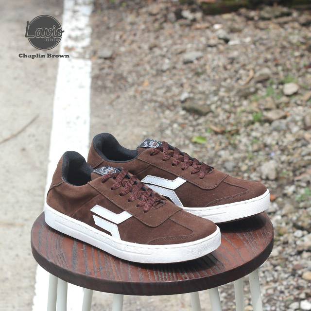 Sepatu Sneaker Pria Original Trendy Kulit