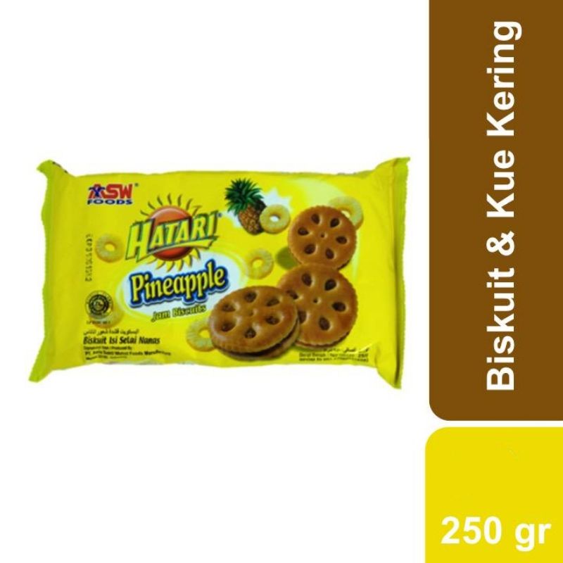Hatari peanut / pineapple biscuit 250 gram