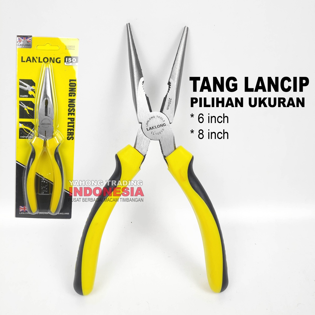 Tang Lancip Ukuran 6&quot; inch 8&quot; inch LANLONG