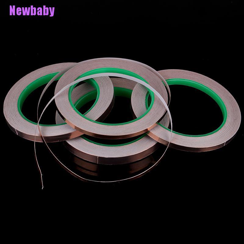 (Newbaby) 20m Double Tape Foil Tembaga EMI Shielding