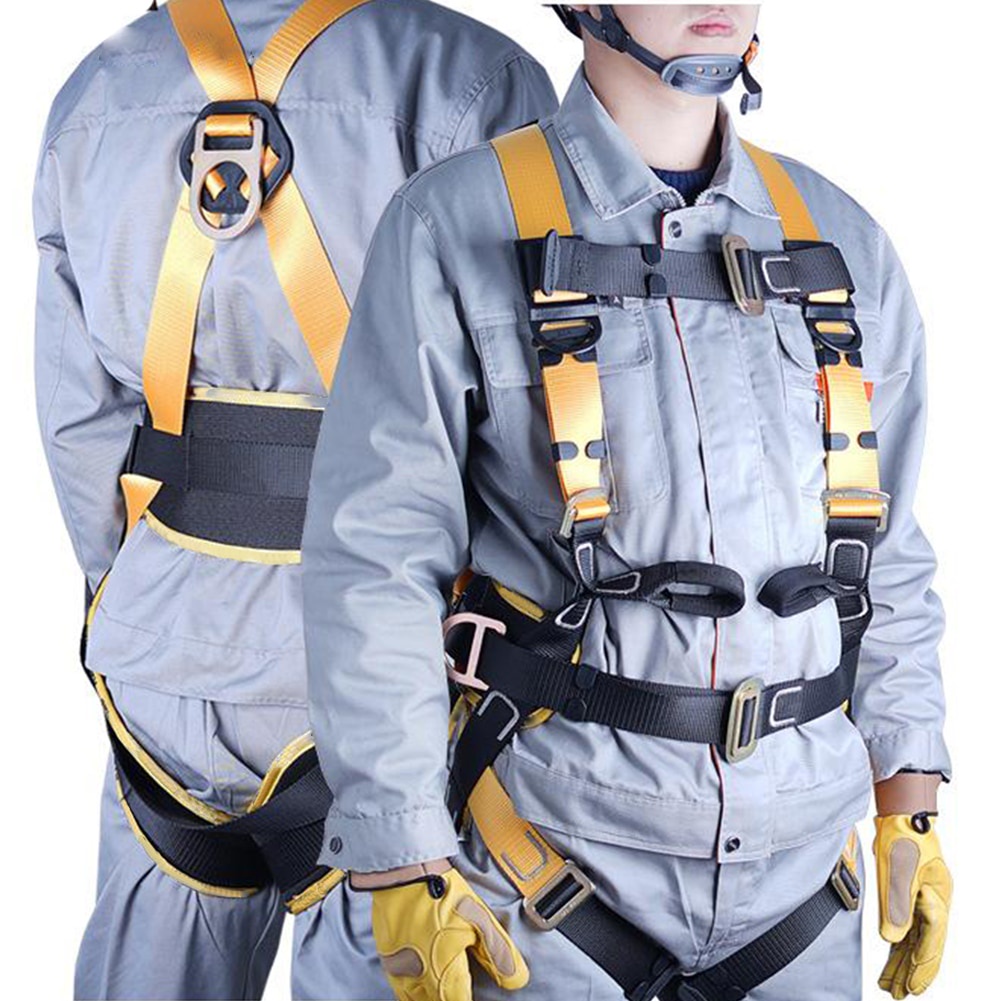 Jual PREORDER Fall Arrester Body Harness Safety Harness Kits 5 Point ...