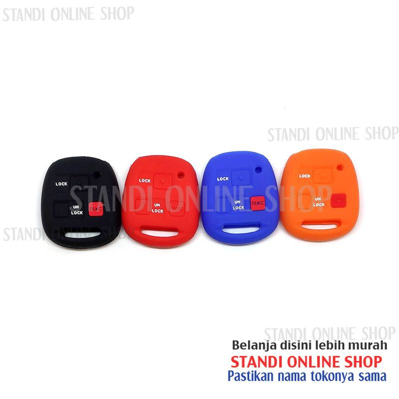 Kondom Kunci Silikon Remote Keyshirt Toyota Harrier Prado FJ Cruiser