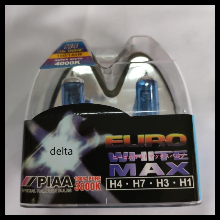 TERBARU BULB XENON BIRU H4 12 VOLT 100/90 WATT P43T SUPER WHITE 
