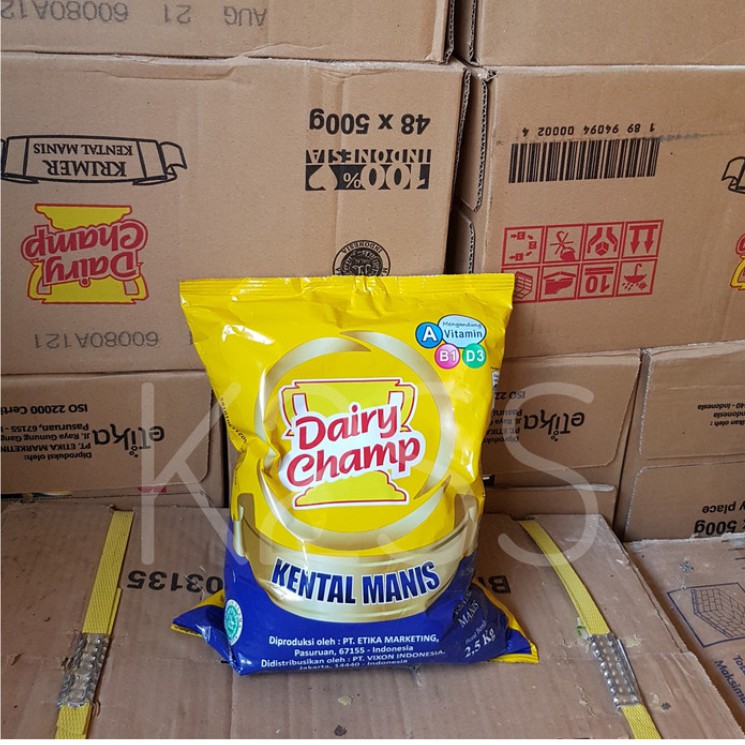 

Krimer Dairy Champ Creamer Susu Kental Manis 2.5 kg