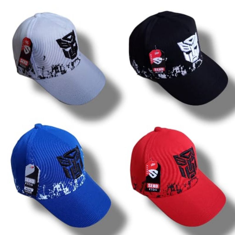 Topi Anak Laki laki Hero Spiderman superman kapten amerika/Transformers