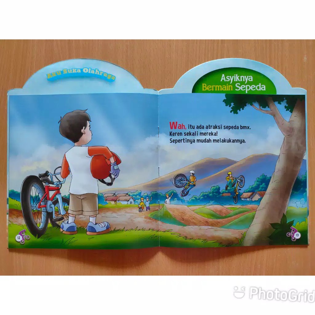 Buku Cerita Anak - Buku Cerita Bergambar (Cergam) - Seri Aku Suka Olahraga-6