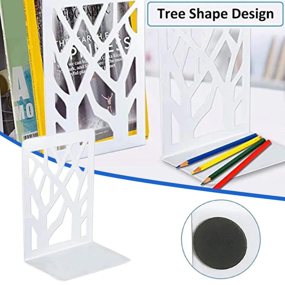 Lanfy Bookends Fashion Stationery Book Support Desk Organizer Desktop Book Shelf Untuk Rak