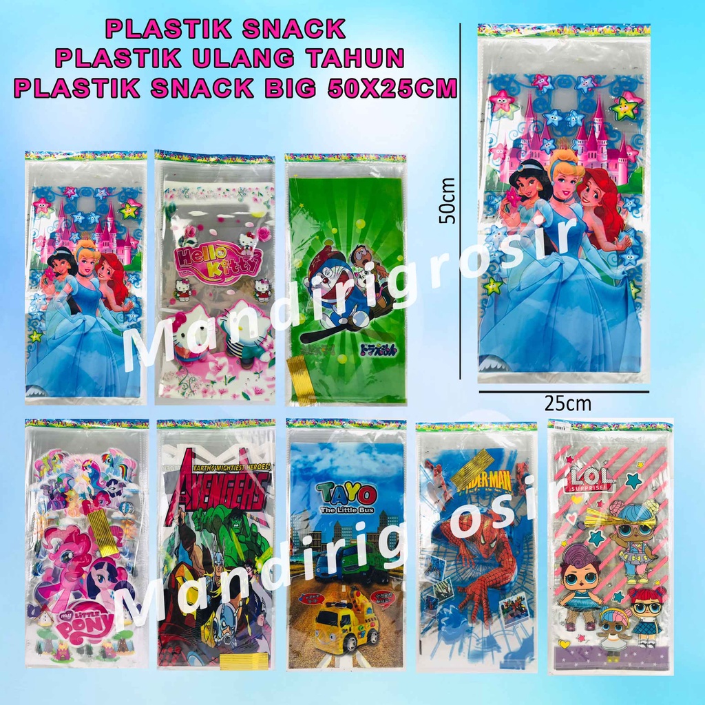 Plastik Snack Ulang Tahun * Plastik Snack * Bungkus Snack