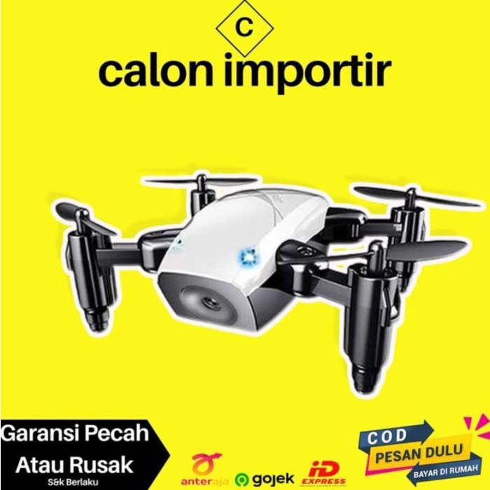 Zackymall Drone Mini Kamera Jernih Di Pairing Ke Hp Jarak Jauh Berkualitas Murah